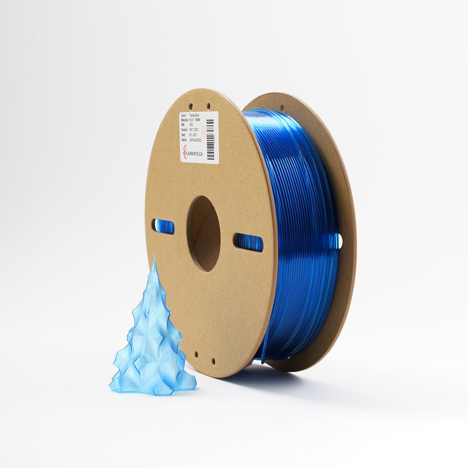 EconoFil™ Standard PLA Filament - Transparent Blue - 1.75mm - 1 KG