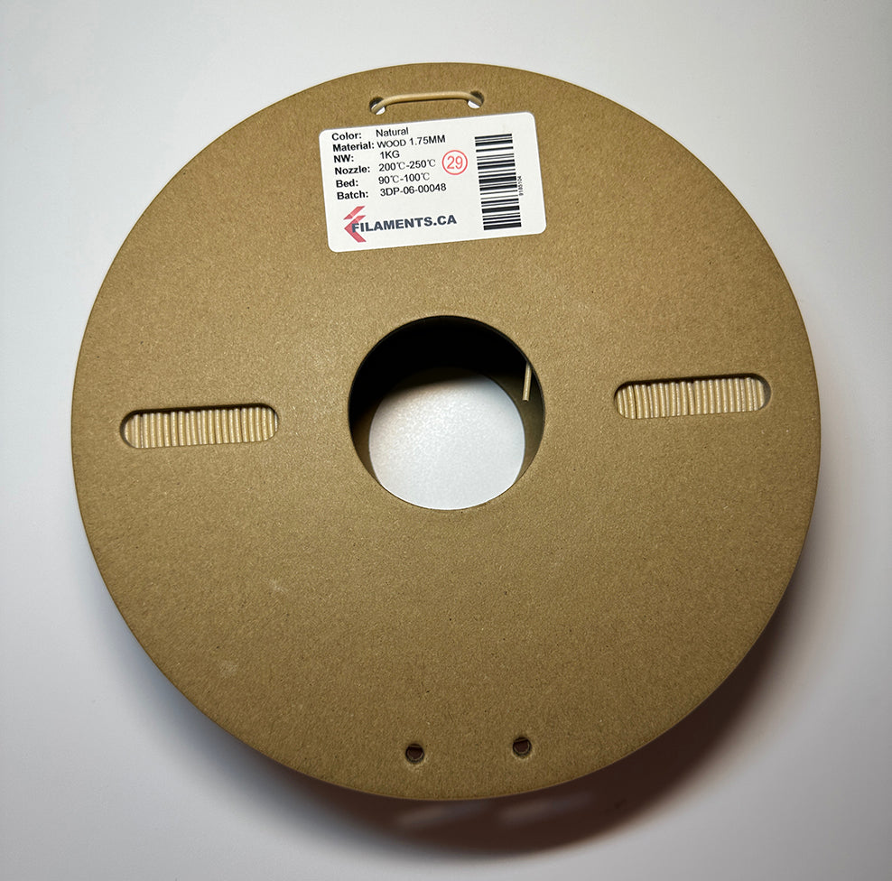 EconoFil™ Basic PLA Filament - Wood Natural - 1.75mm - 1 KG